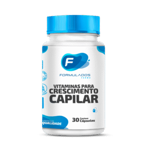 Vitaminas para crescimento capilar 30 Cápsulas