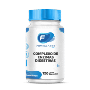 Complexo de Enzimas Digestivas 120 Cápsulas