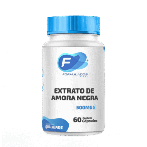 Extrato de Amora negra 500Mg 60 Cápsulas