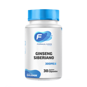 Ginseng Siberiano 300mg 30 Cápsulas