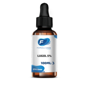 Solução de Lugol 5% 100ml Iodo Inorgânico