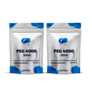 Kit 2 Polietilenoglicol Peg  4000 500g Sachê