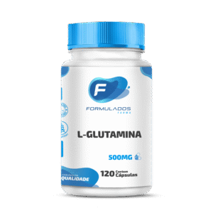L-Glutamina 500mg 120 Cápsulas